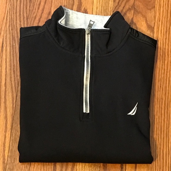 NAUTICAL men’s sweater Medium black - Picture 2 of 8